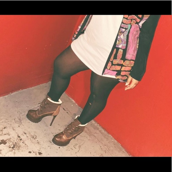 Pre-owned Stiletto Hiker Bootie - Picture 5 of 5